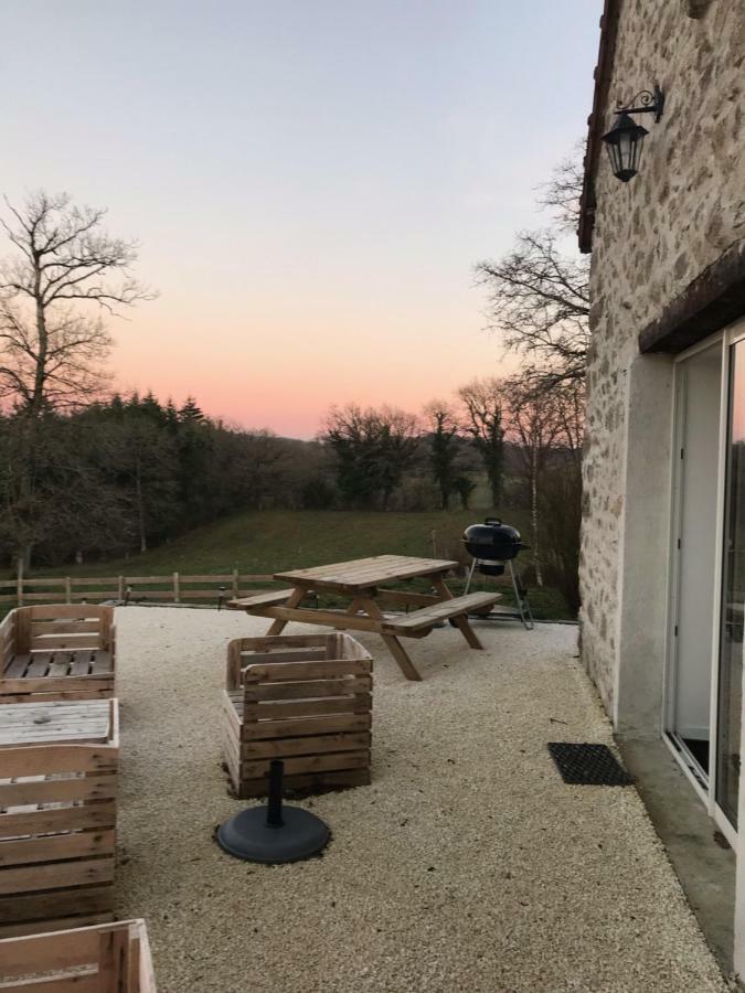 Gite De Charme Les Trois Chenes Augeres Exterior foto